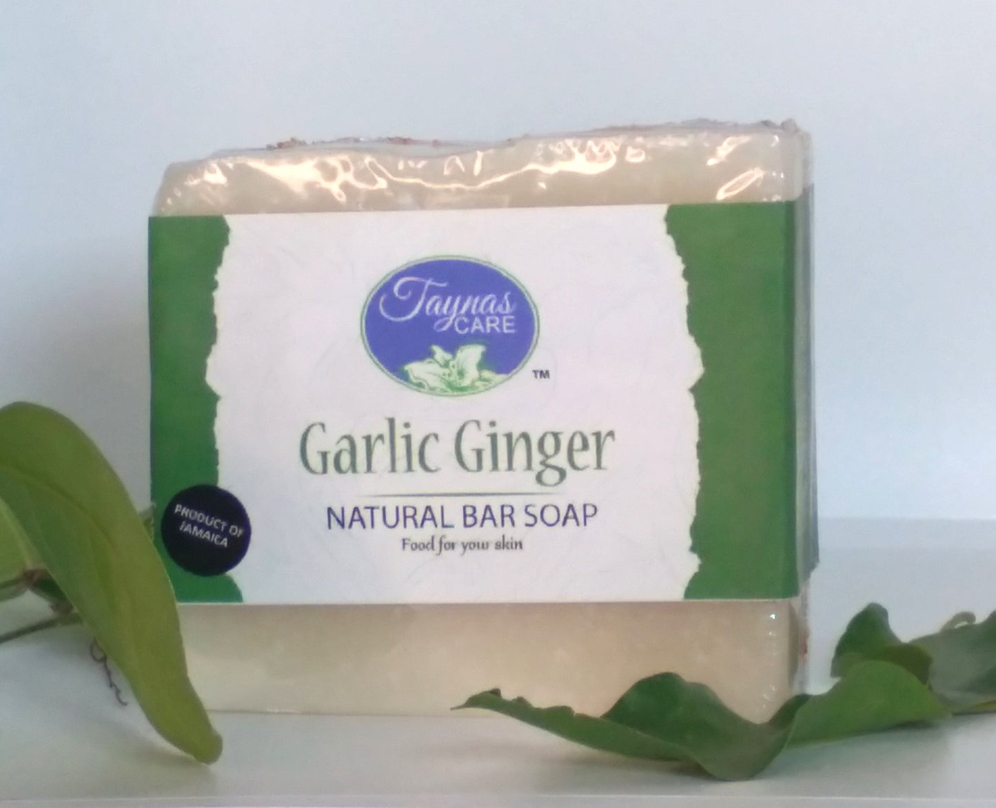 Taynas Body Care Garlic & Ginger Natural Bar Soap for Beautiful Skin - Taynas Body Care