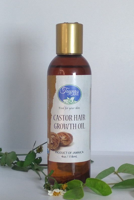 Taynas Body Care Jamaican Castor Hair Growth Oil with Rosemary - Taynas Body Care