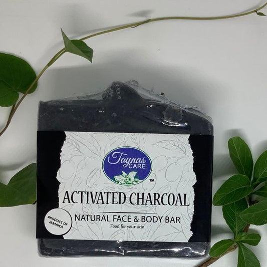 Taynas  Body Care Activated Charcoal soap with Peppermint. - Taynas Body Care