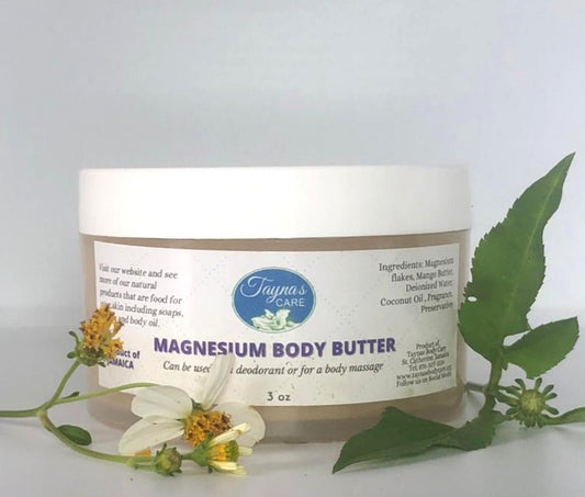 MAGNESIUM BODY BUTTER - Taynas Body Care