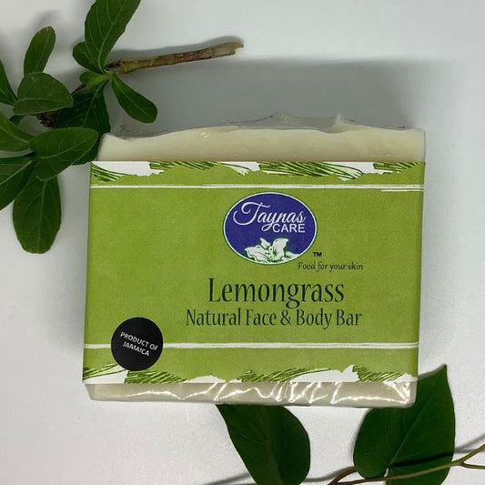 Taynas Body Care Lemongrass Natural Bar Soap - Taynas Body Care